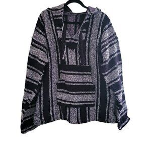 Bajo Baja XL Mexican Matte Purple Pullover Hoodie